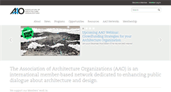 Desktop Screenshot of aaonetwork.org